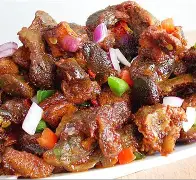 Peppered Goat Meat
